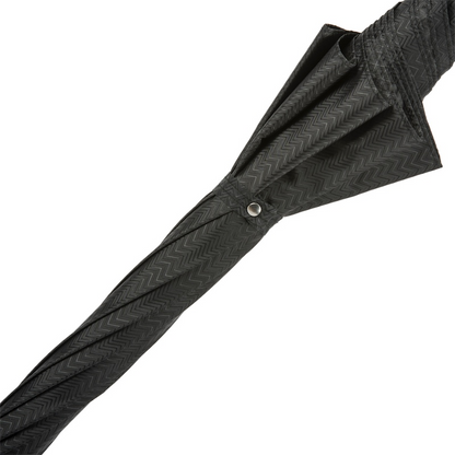 Luxury Umbrella – Handmade Italian Rain Umbrella with Silver Ram Handle