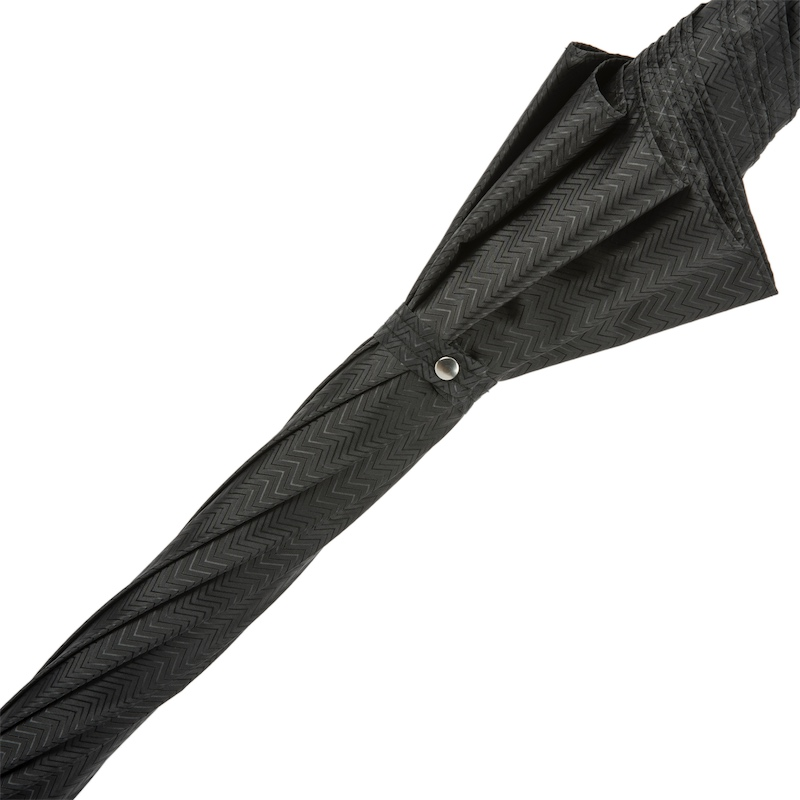 Luxury Umbrella – Handmade Italian Rain Umbrella with Silver Ram Handle