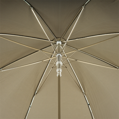 Silver Eagle Umbrella – Handmade Italian Automatic Rain Protection Canopy