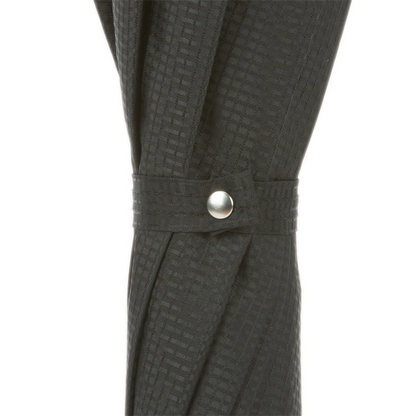 Black Automatic Umbrella - Men's Designer Rain Umbrella with Brass Claw Handle