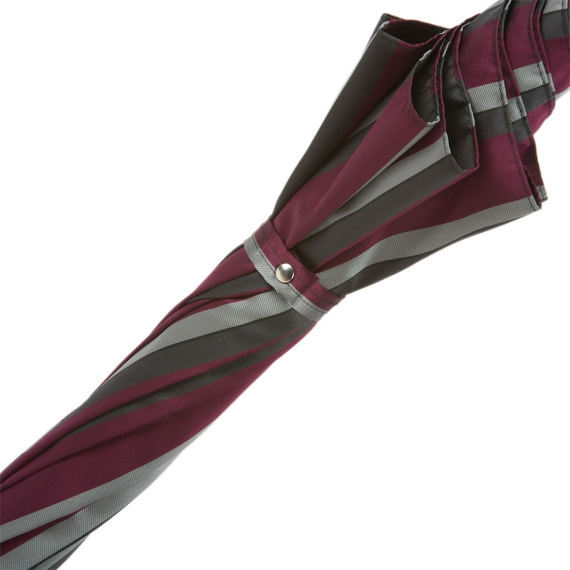 Men's Leather Umbrella – Classic Automatic Rain Umbrella with Premium Handle