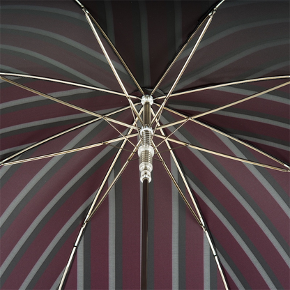 Men's Leather Umbrella – Classic Automatic Rain Umbrella with Premium Handle