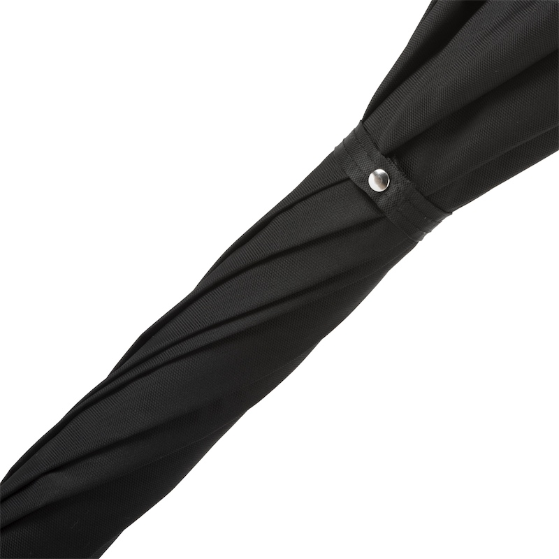 Tiger Umbrella – Hand Carved Wooden Handle | Italian Luxury Rain Accessory