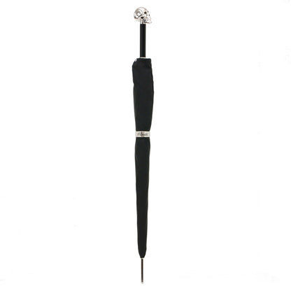 Luxury Skull Umbrella – Silver Skull Handle