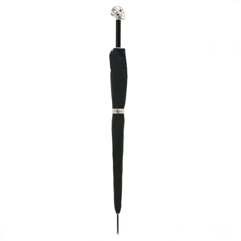 Luxury Skull Umbrella – Silver Skull Handle