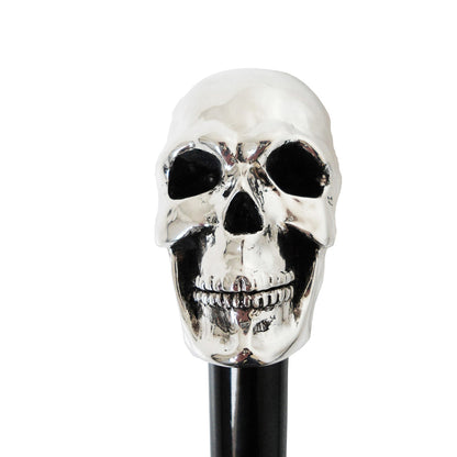 Luxury Skull Umbrella – Silver Skull Handle