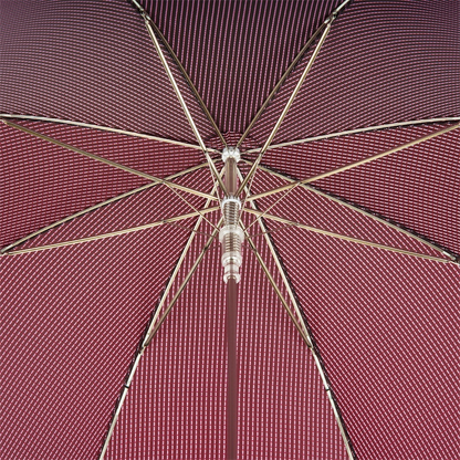 Enameled Bear Umbrella – Handmade Italian Luxury Men's Rain Umbrella with Automatic Opening