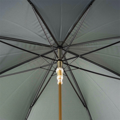 Fox Umbrella – Italian Handmade Rain Umbrella with Enameled Brass Handle & Automatic Opening
