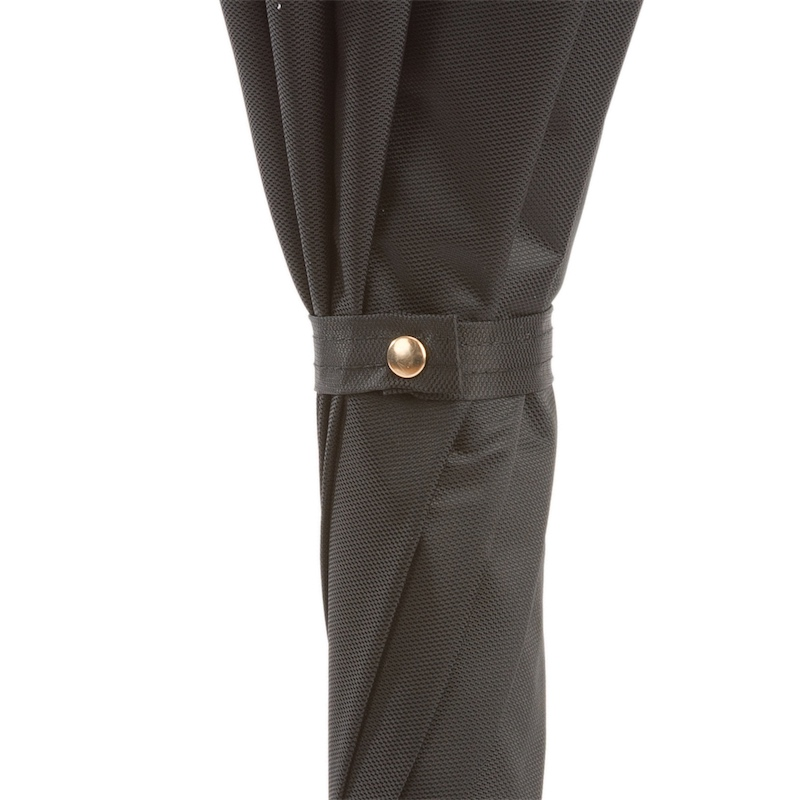 French Bulldog Umbrella – Handmade Italian Luxury Rain Umbrella with Enameled Brass Handle