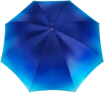 Leopardized Umbrella – Handmade Italian Double Canopy With Swarovski Handle