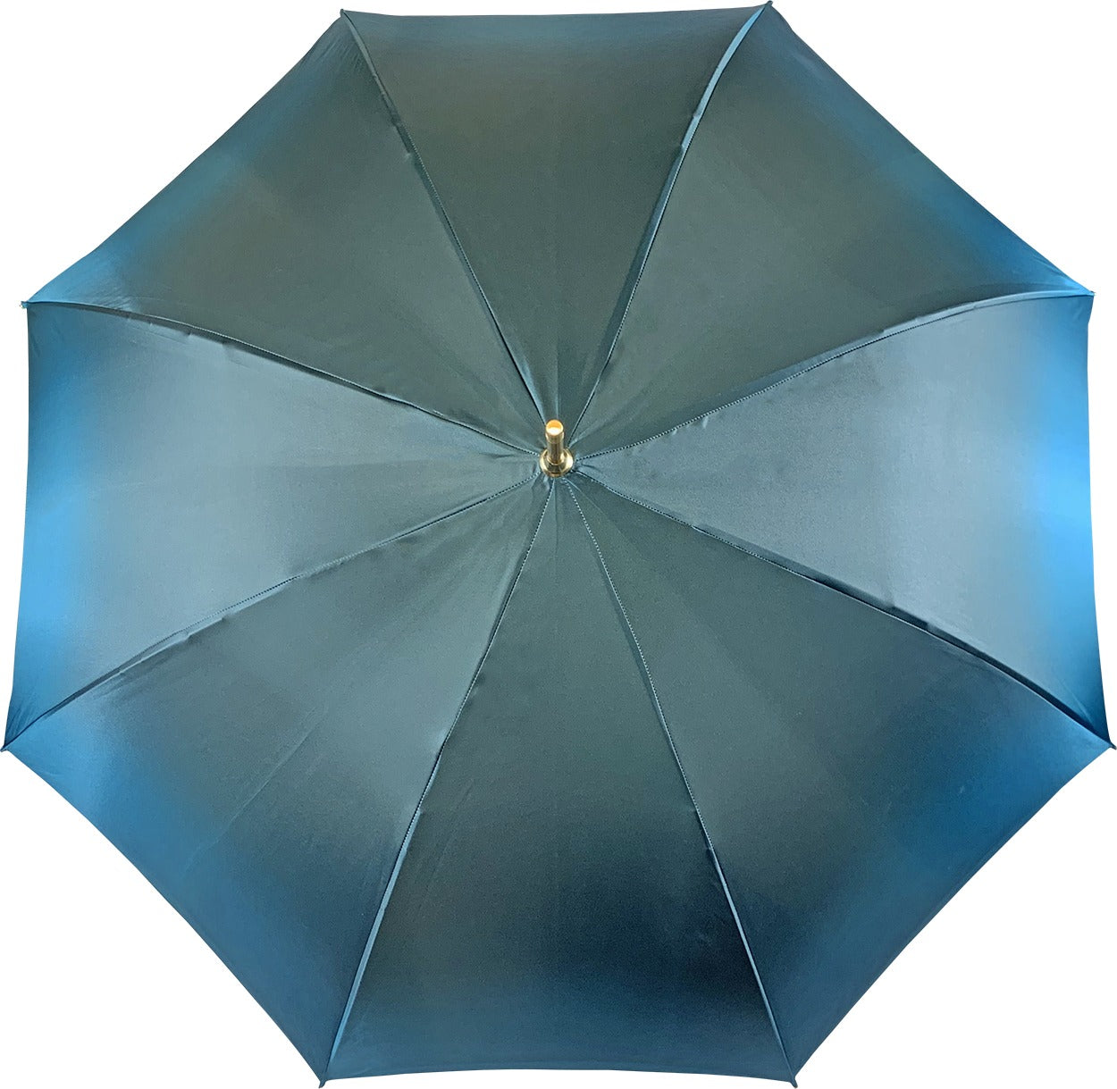 Floral Umbrella – Italian Luxury Satin Rain Umbrella with Swarovski Crystal Handle