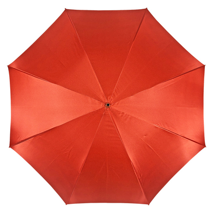 Luxury Red Umbrella – Handmade Italian Designer with 24K Gold Handle & Swarovski Crystal
