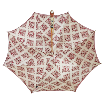 Premium Gold Umbrella – Luxury Rain Umbrella With 24K Gold Handle & Swarovski Crystals