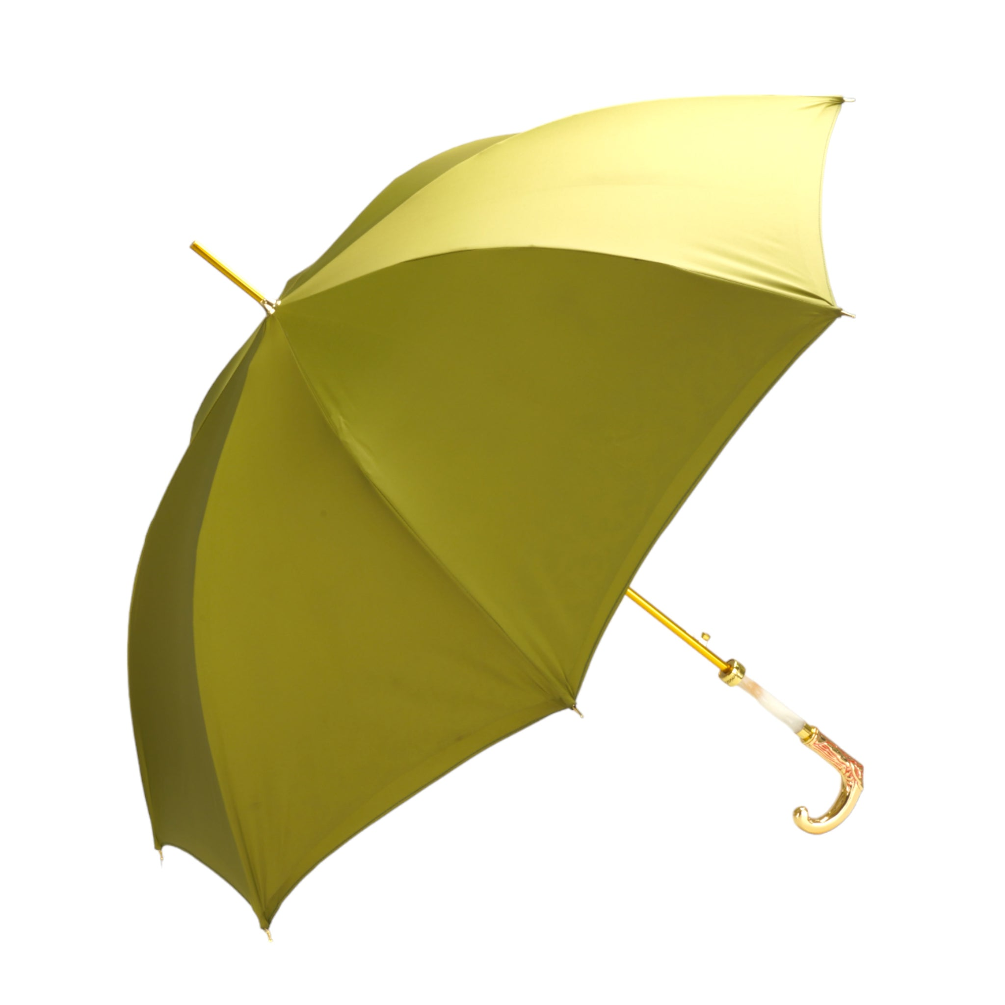 Hot Air Balloon Umbrella – Luxury Satin Canopy, Gold-Plated Handle, Automatic Opening