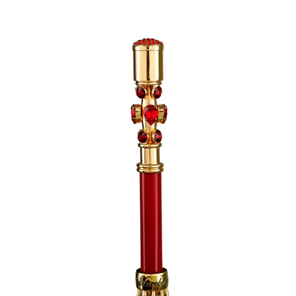 Royal Rose Umbrella – Luxury Rain Umbrella with Handmade Gold Handle & Carbon Fiber Frame