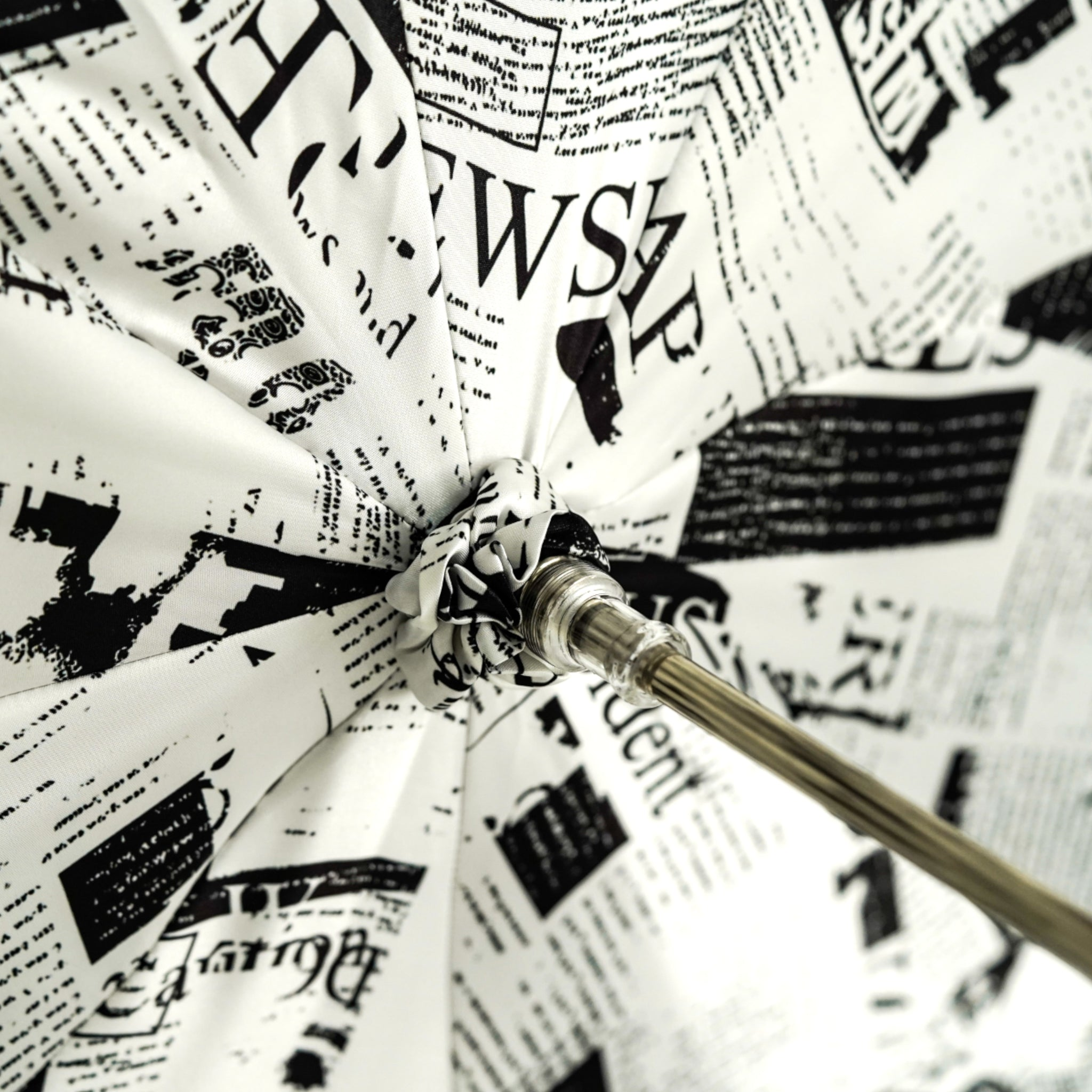 Luxury Italian Umbrella – Handmade Wind Resistant Rain Umbrella With Leather Handle