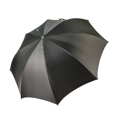 Luxury Italian Umbrella – Handmade Wind Resistant Rain Umbrella With Leather Handle