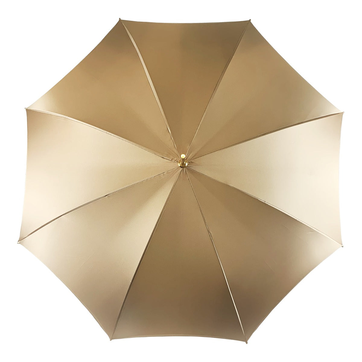 Animalier-inspired luxury rain umbrella by Ilmarchesato featuring a hand-enamelled dog handle and patterned canopy.
