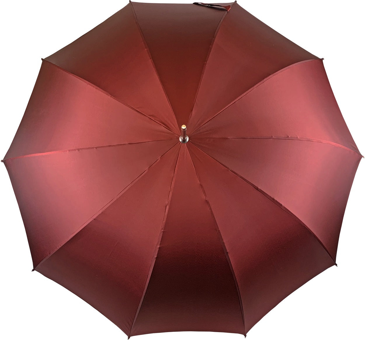 Elegant men's umbrella featuring a silver-plated Labrador handle by Ilmarchesato, showcasing a classic design.