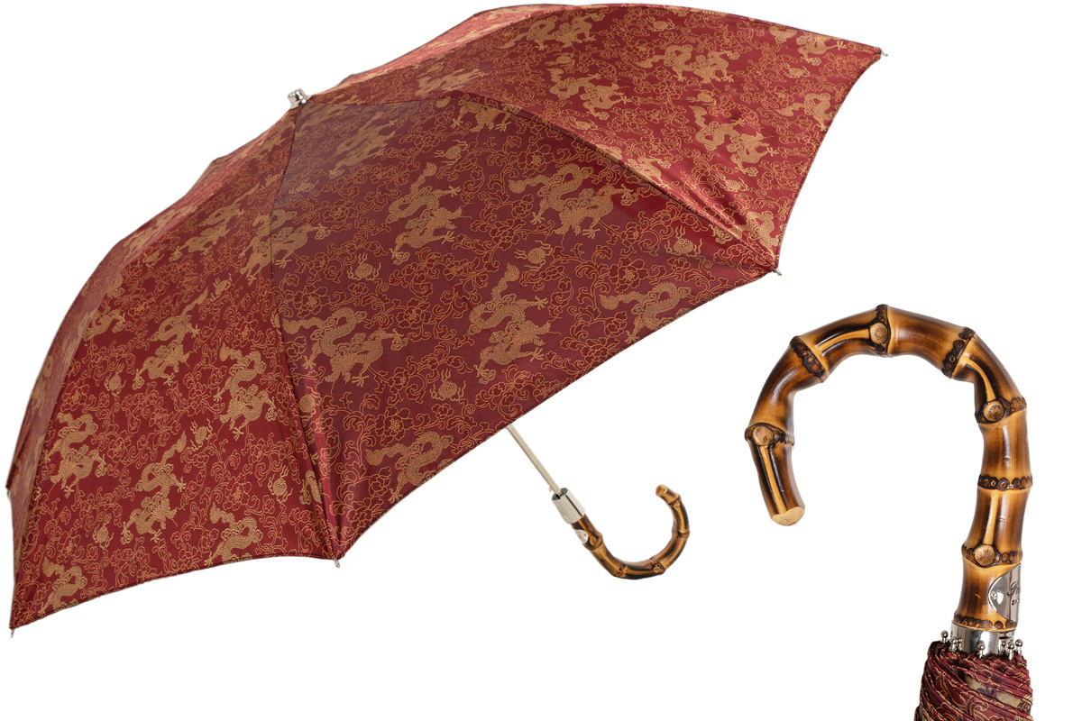 Folding Automatic Umbrella – Italian Handmade Compact Travel Rain Shield