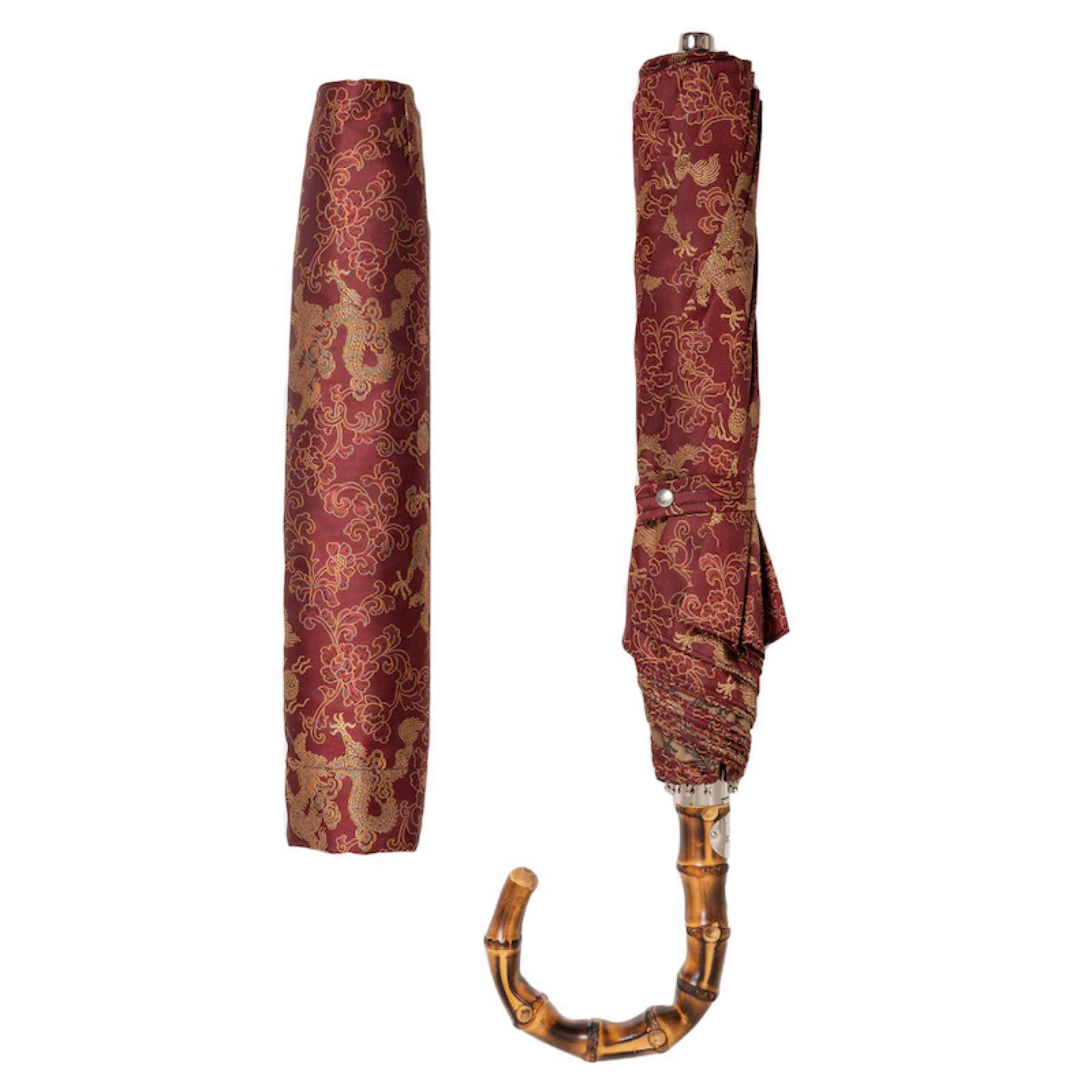 Folding Automatic Umbrella – Italian Handmade Compact Travel Rain Shield