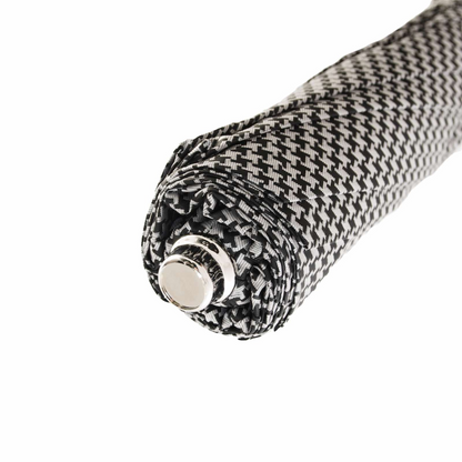 Folding Umbrella Leather – Automatic Opening Compact Rain Umbrella with Gift Box