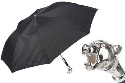 Folding Automatic Umbrella | Italian Handmade Folding Umbrella With Polyester Canopy