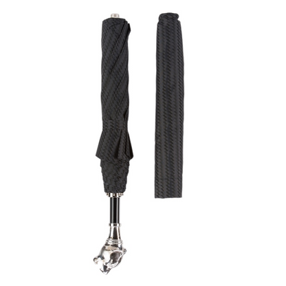 Folding Automatic Umbrella | Italian Handmade Folding Umbrella With Polyester Canopy