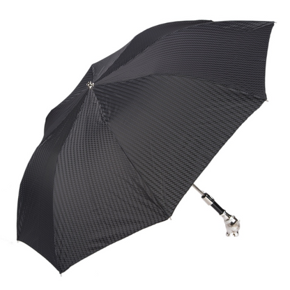 Folding Automatic Umbrella | Italian Handmade Folding Umbrella With Polyester Canopy