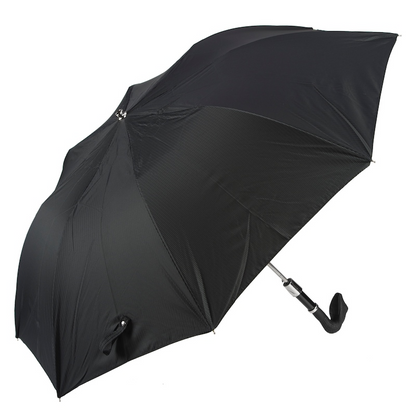 Folding Automatic Umbrella – Italian Handmade Rubber Snake Design, Durable Polyester Canopy