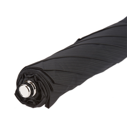 Folding Automatic Umbrella – Silver Tiger Compact Rain Umbrella With Metal Handle