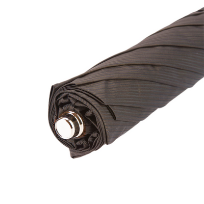 Folding Automatic Umbrella – Golden Horse Italian Handmade Metal Handle Rain Gear