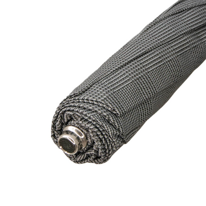 Folding Umbrella – Automatic Opening with Braided Leather Handle | Waterproof Canopy