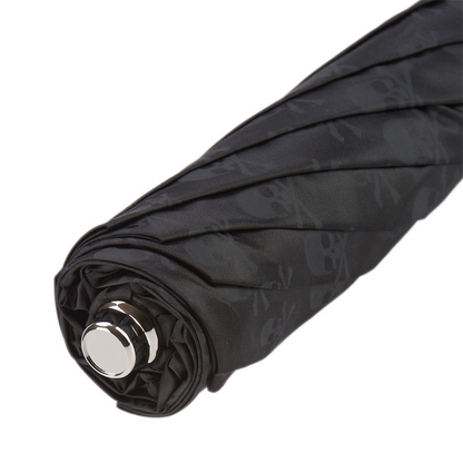 Silver Skull Umbrella – Premium Folding Rain Umbrella With Automatic Opening