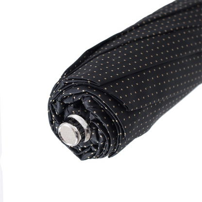 Folding Umbrella – Classic Rain Umbrella with Wooden Handle | Automatic Open