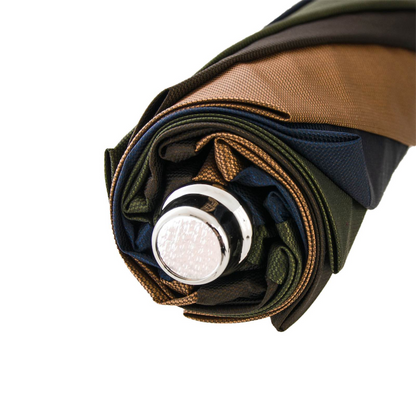 Folding Automatic Umbrella – Italian Handmade Rainbow Compact Rain Protection