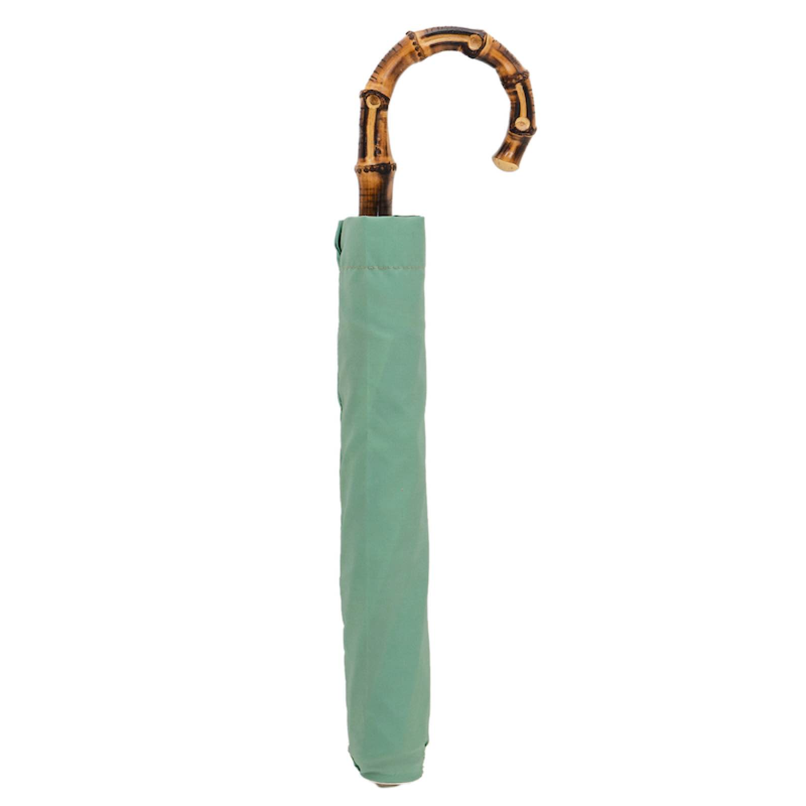 Rainbow Folding Umbrella – Automatic Opening | Bamboo Handle | Italian Handmade