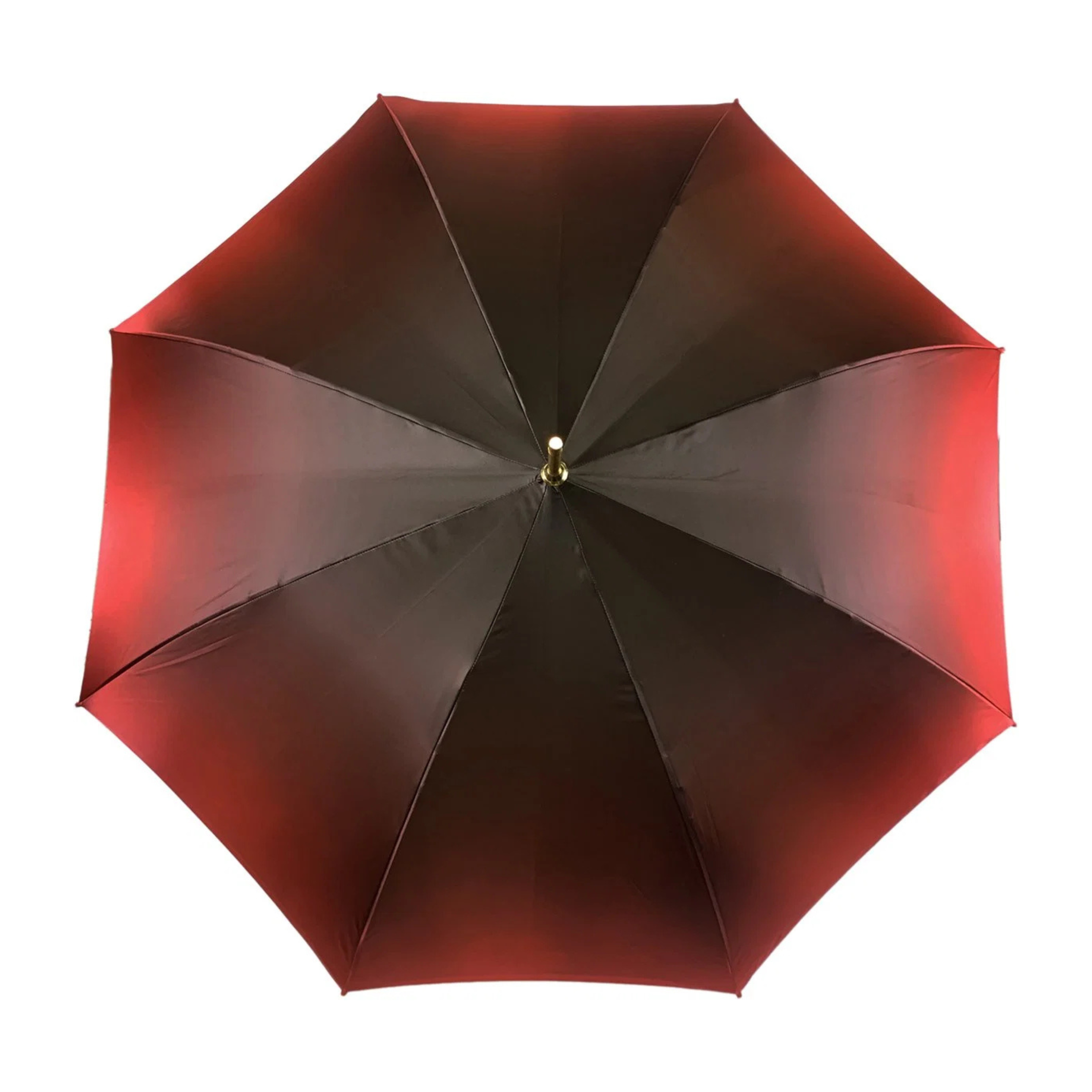 Handcrafted Floral Luxury Umbrella with 24K Gold Handle