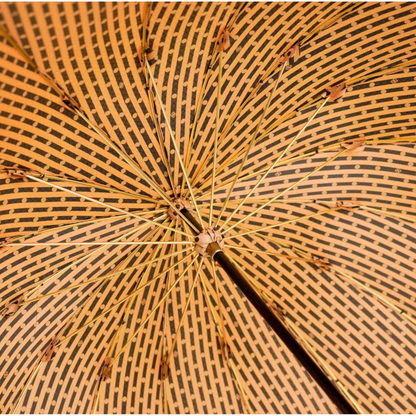 Jacquard Polka Dot Umbrella – Limited Edition Handmade Italian Luxury Rain Gear