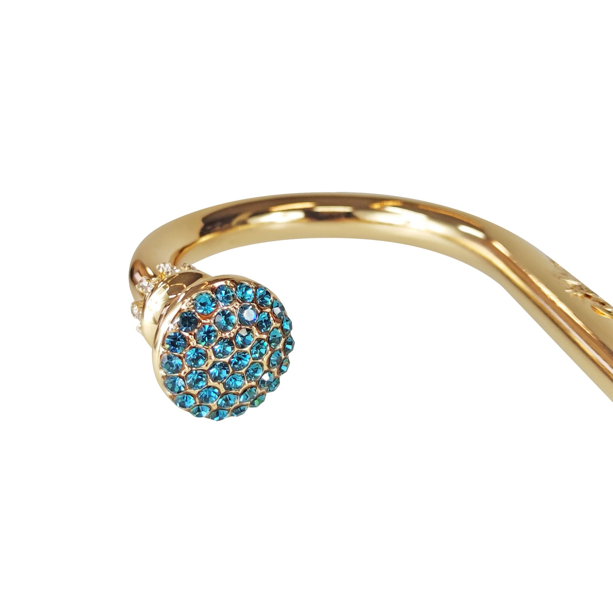 Italian Walking Stick – Ladies Crystal Handle Cane | Luxury 24K Gold Gift Box