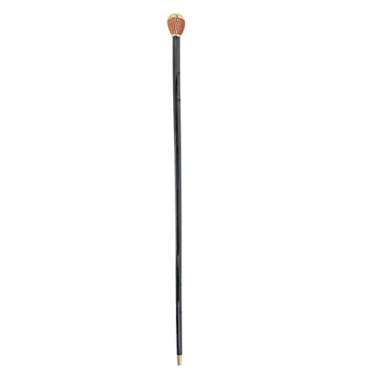 Luxury Walking Cane – 24K Gold Handle with Sapphire Crystals | Elegant Men's Accessory