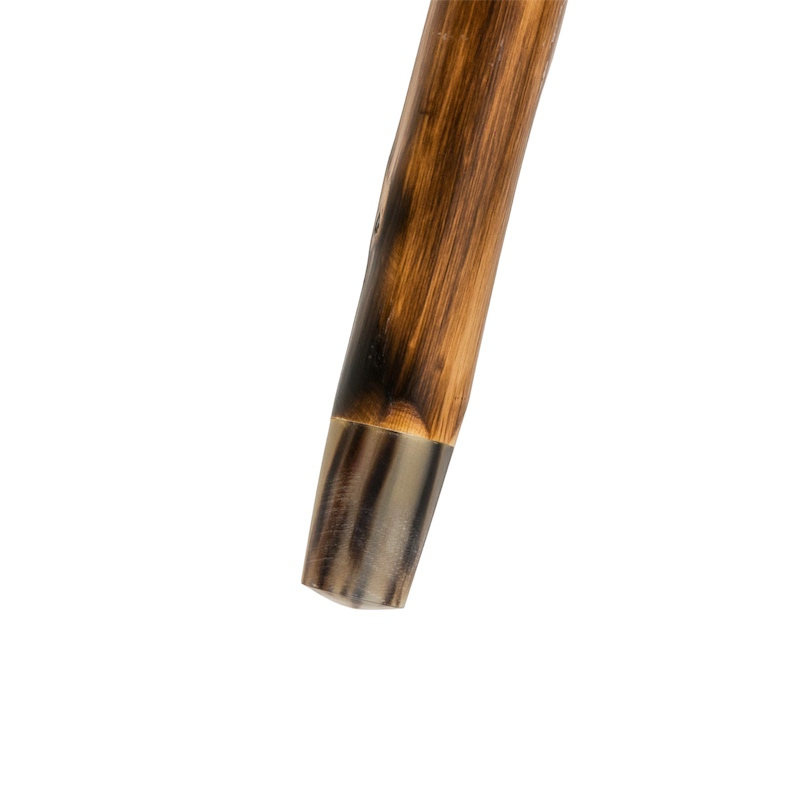 Luxury Deer Antler Cane - Handmade Chestnut Wood Shaft with Durable Horn Tip