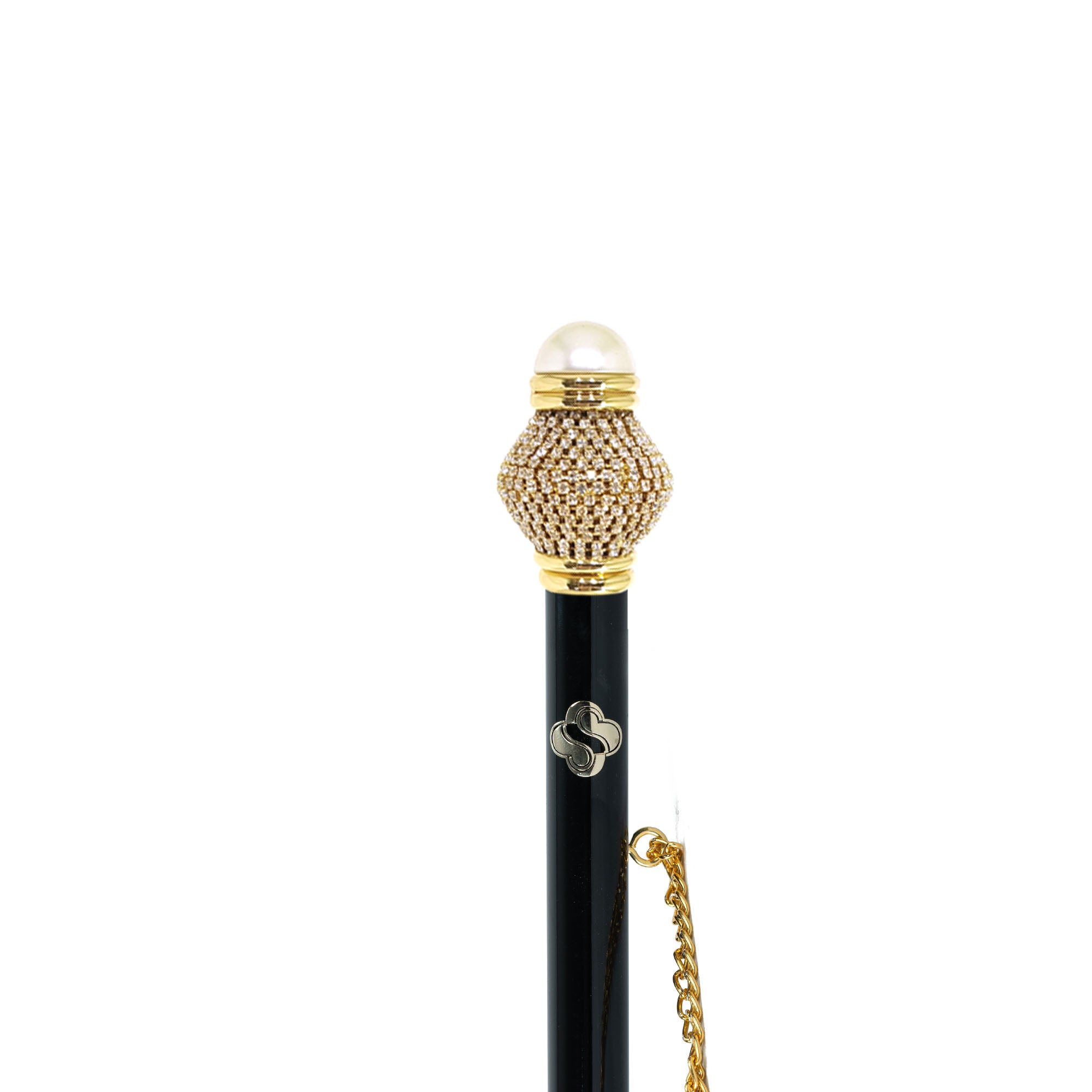 Handmade Shoehorn – Long Handled Brass Shoe Horn Gift Box with Crystals