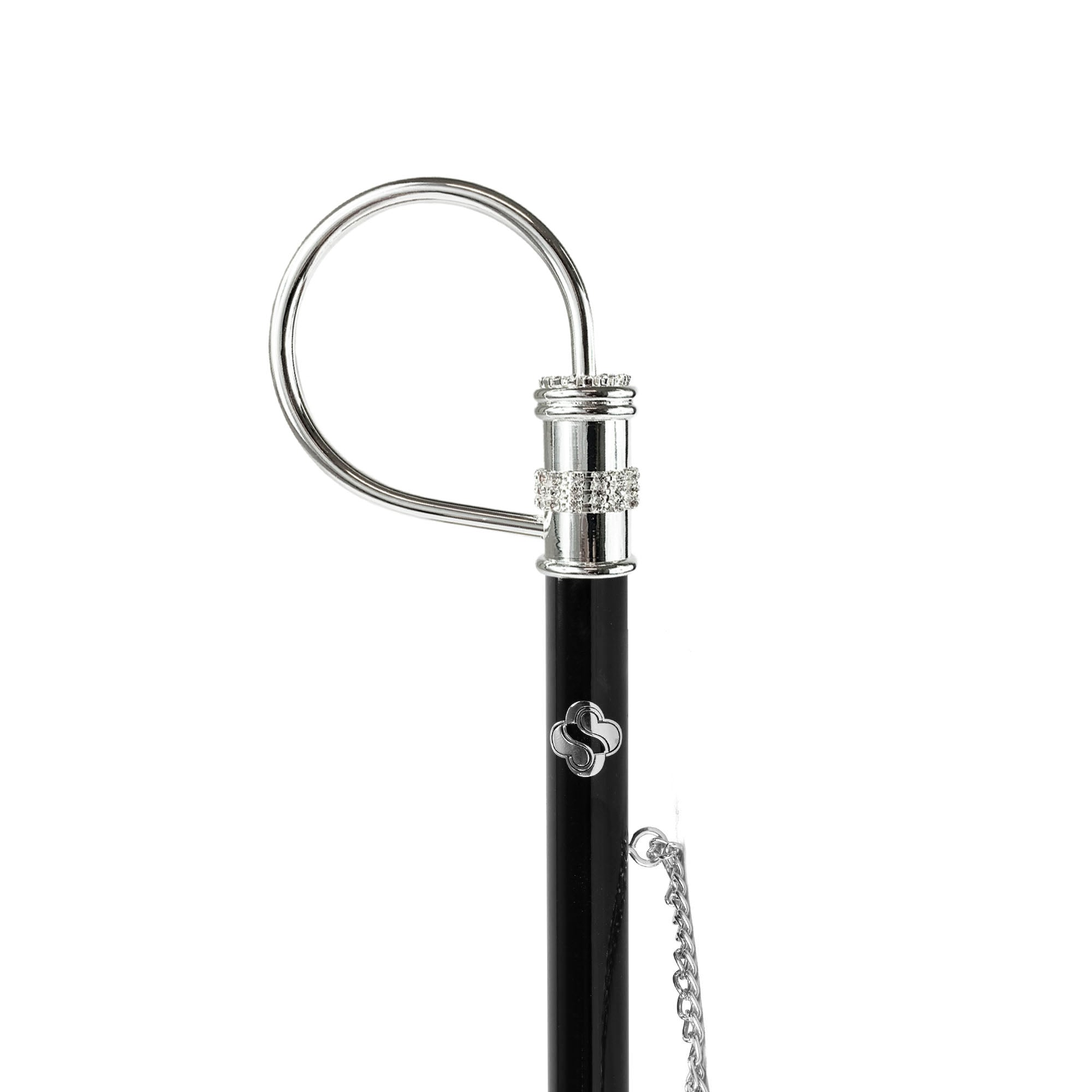 Handmade Brass Shoehorn – Silver Plated 925, Long Handled Italian Gift Box