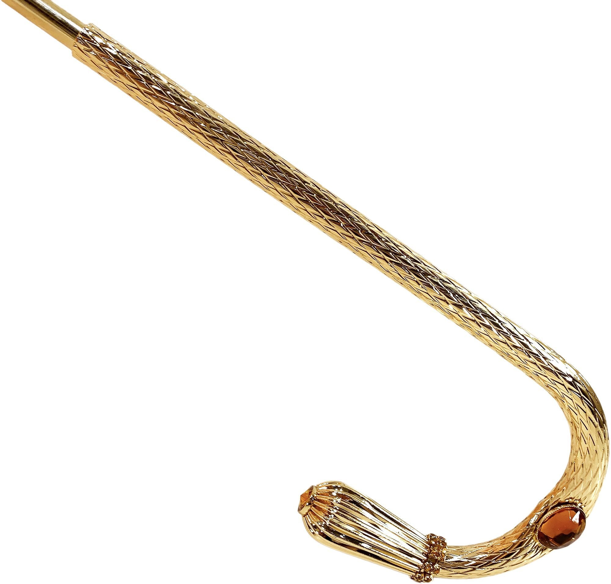 Double Canopy Umbrella – Sunflower Umbrella with 24K Gold Handle & UV Protection