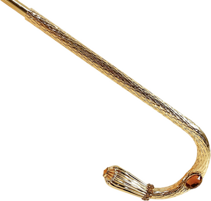 Double Canopy Umbrella – Sunflower Umbrella with 24K Gold Handle & UV Protection