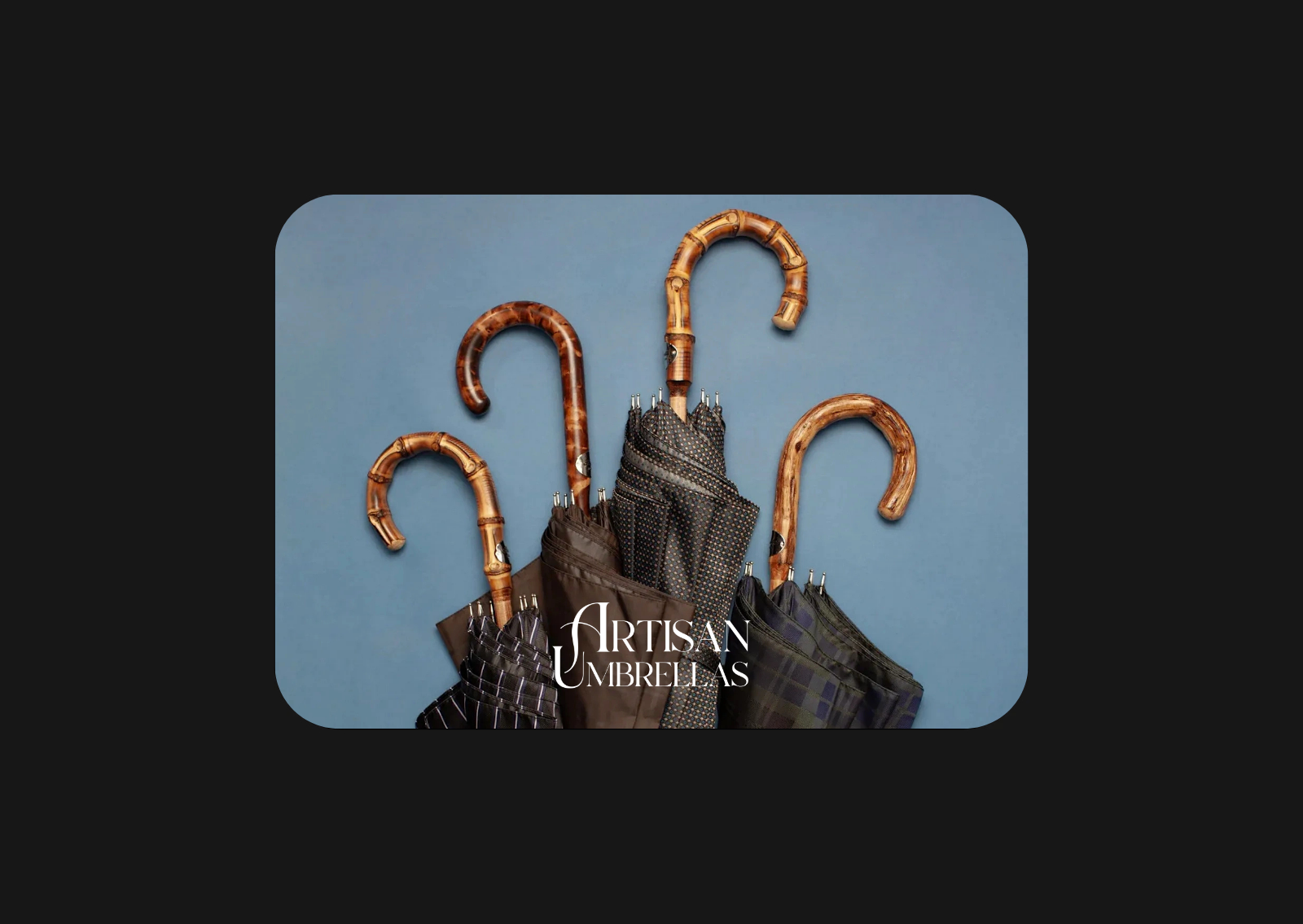 Gift Card Artisan Umbrellas