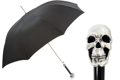 Luxury Skull Umbrella – Silver Skull Handle