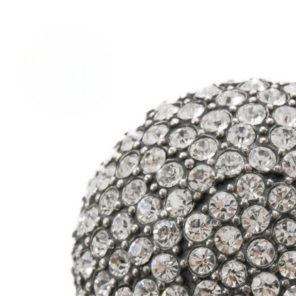 Luxury Walking Stick – Handmade Italian Designer Cane with Swarovski Crystals