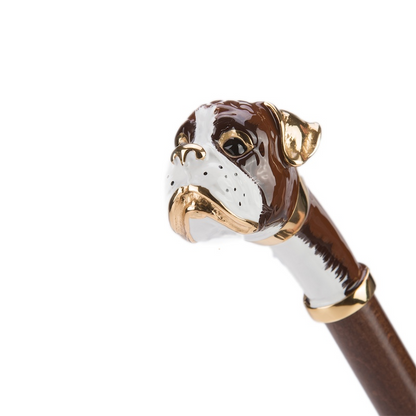 Boxer Handle Shoehorn – Handmade Italian Long Handled Shoe Horn with Wooden Shaft